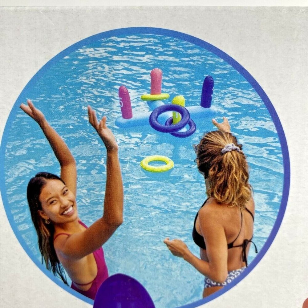 PoolCandy Inflatable Ring Toss - Picture 2 of 5